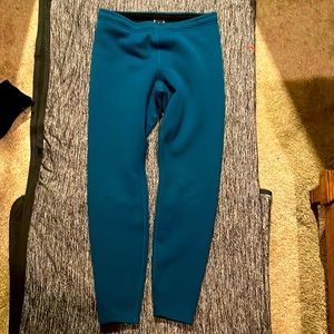Patagonia dark teal warm up pants
